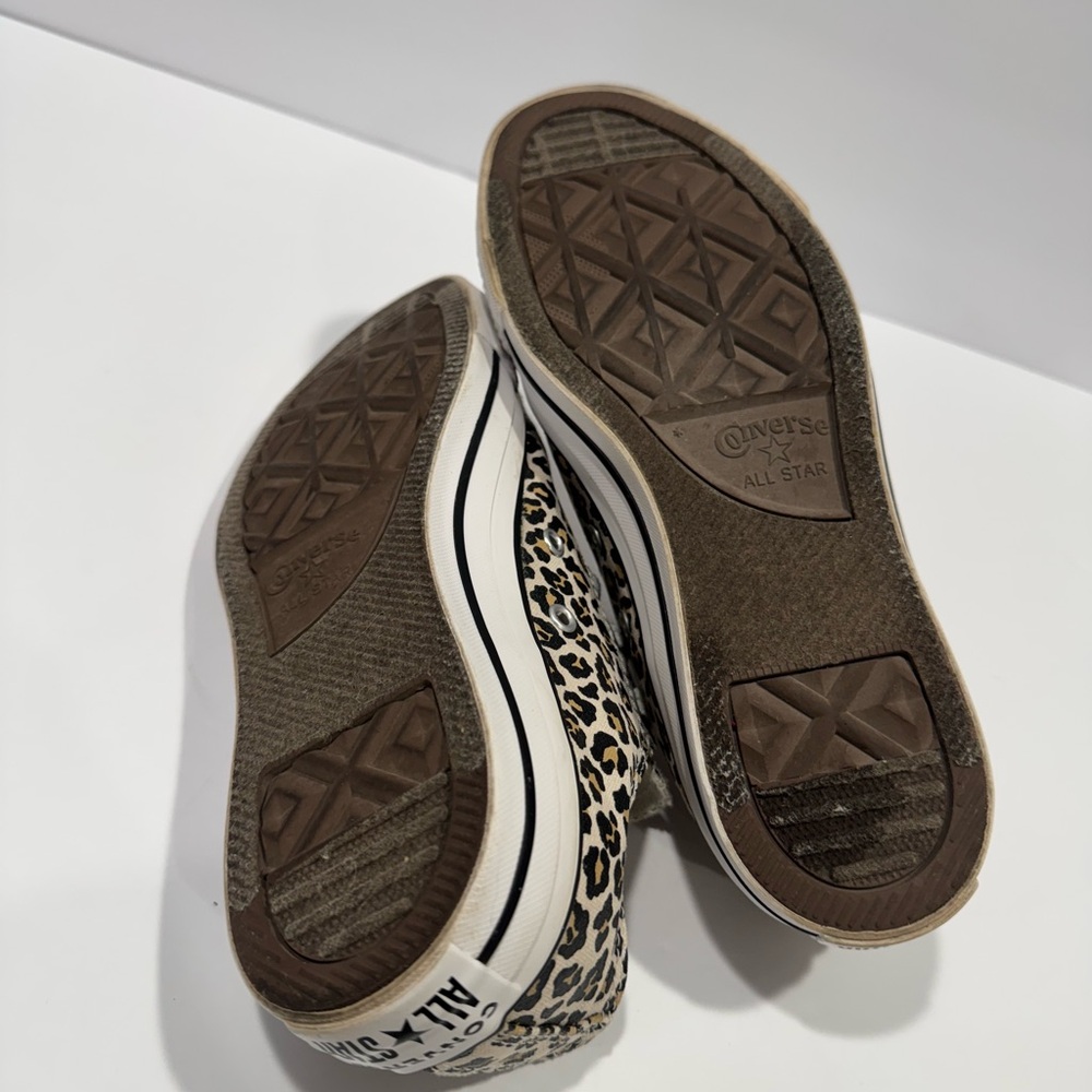 Converse All Star Leopard Pattern Sneakers - Picture 11 of 12